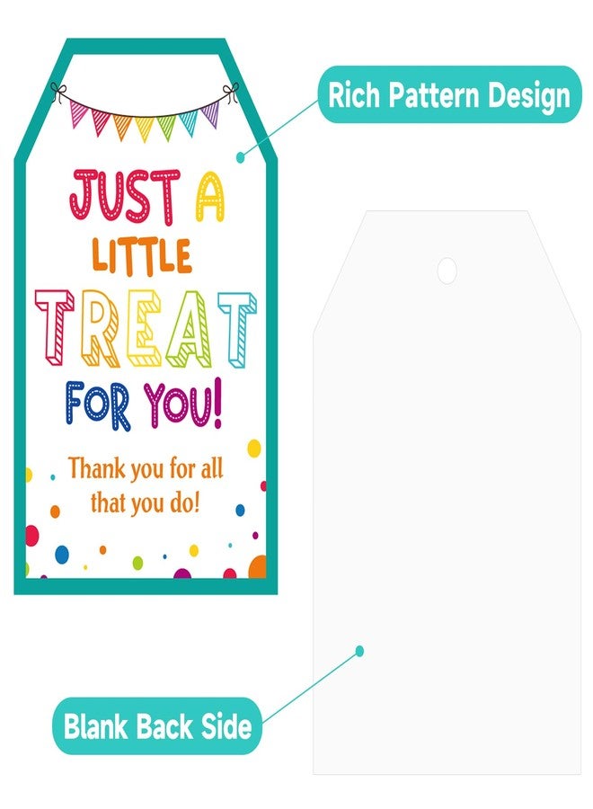 Anwyll Thank You Gift Tags - 50pcs Flag Tags for All Occasions, Kudos & Teacher Appreciation - Image 2